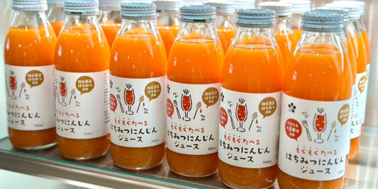 「もぐもぐたべるはちみつ にんじんジュース」誕生秘話